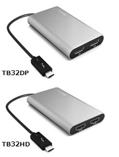 Thunderbolt™ 3ポート (USB Type-C™)アダプタ